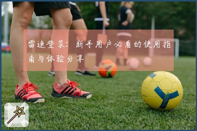 雷速登录:新手用户必看的使用指南与体验分享